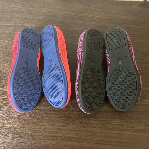 Rothy’s Kids Loafer Bundle.  2 pairs, size 10. - Picture 7 of 7
